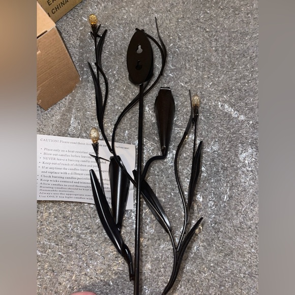 NWT set of 2 Ombré Lili candle/wall decor - Picture 5 of 5